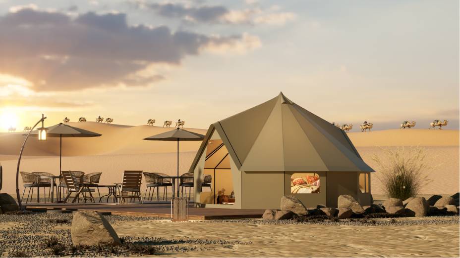 吐鲁番市露营酒店帐篷厂家